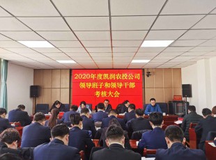 bifa必发集团 召开2020年度辅导班子和辅导干部查核大会