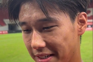 程晟涵：第一次在国度队进球极度兴奋，赵松源打进两球太牛了