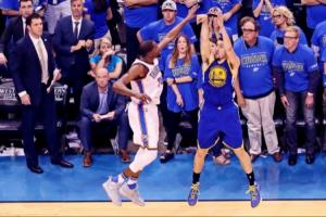 勇士球迷：克莱从不是MVP候？那不也在你KD头上终结了OKC？