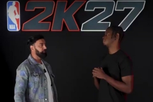 评分77！凯莱布·威尔逊与罗尼猜自己2K27评分 指标2K28涨到87分