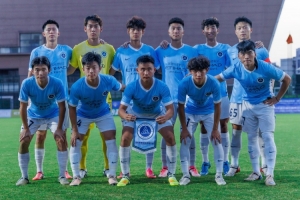 青少年足球联赛男子U20组 丽江新鹏城U20主场2比1逆转陕西结合U20