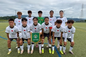 中国U18女足集训队3-0韩国U18女足，获中日韩青少年活动会冠军